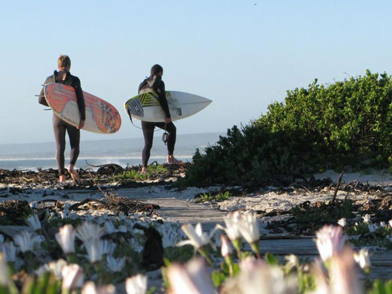 Surfing in Cape Town